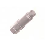 Male Connect Under Pressure Coupler - 1/2" body 3/4" SAE/ORB thread