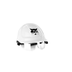Bobcat Safety Helmet White with Visor
