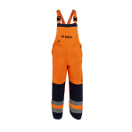 Pantalones con peto reflectantes Bobcat Naranja
