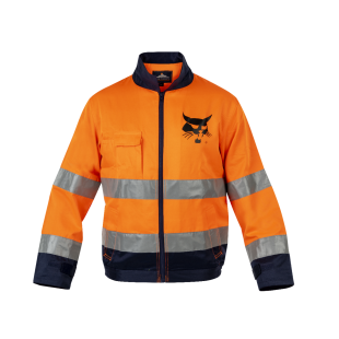 Bobcat Reflective Jacket Orange